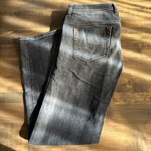 Diesel Men's Faded Safado Regular Slim Straight Jeans